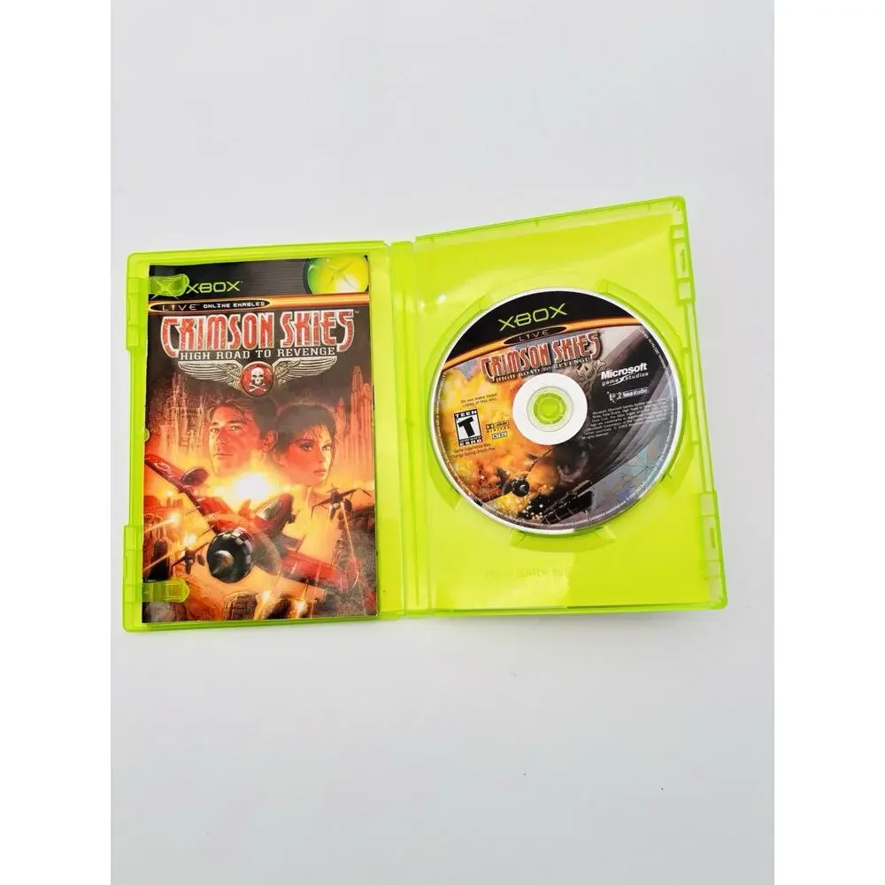 Crimson Skies: High Road to Revenge Xbox Tested Complete VG Condition Works CIB